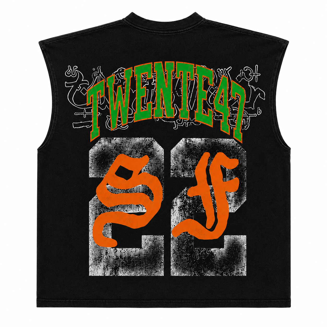 SF Sleevless Cropped Tee