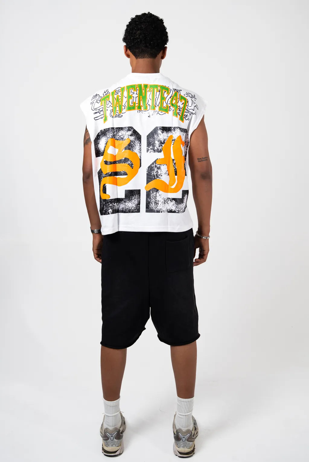 SF Sleevless Cropped Tee