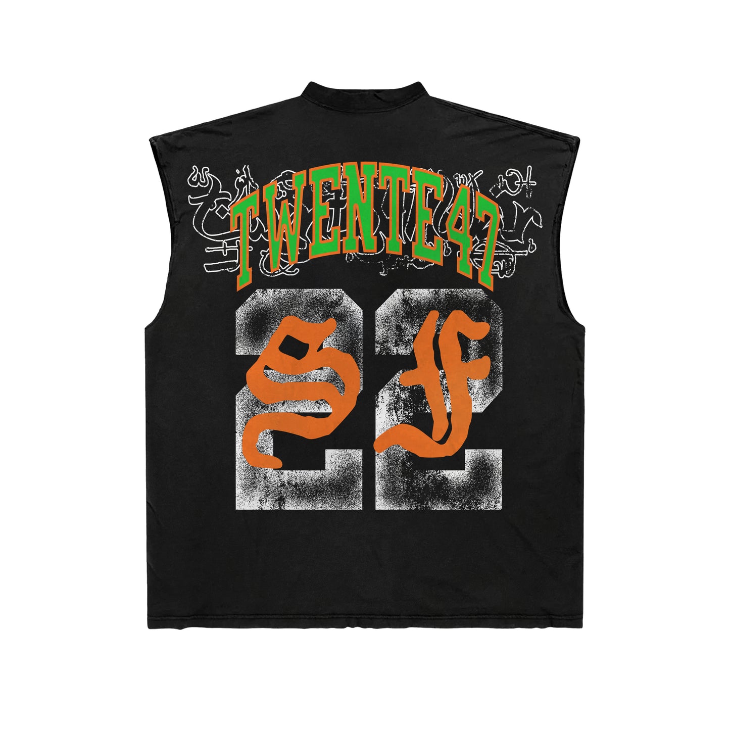 SF Sleevless Cropped Tee