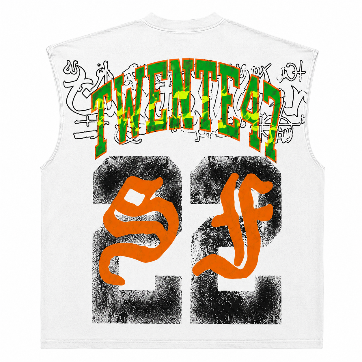SF Sleevless Cropped Tee